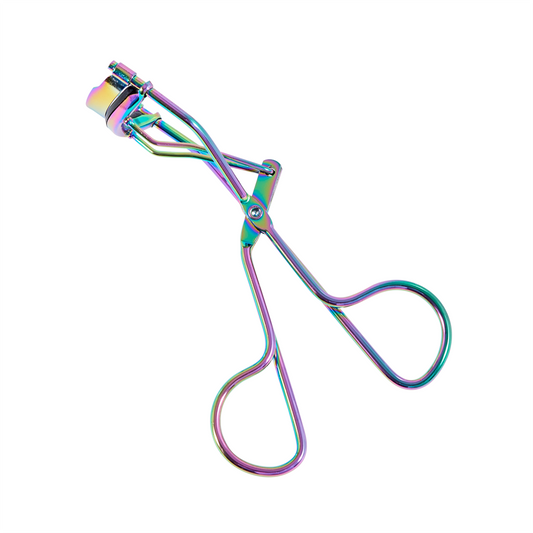 high quality lash curler in rainbow color